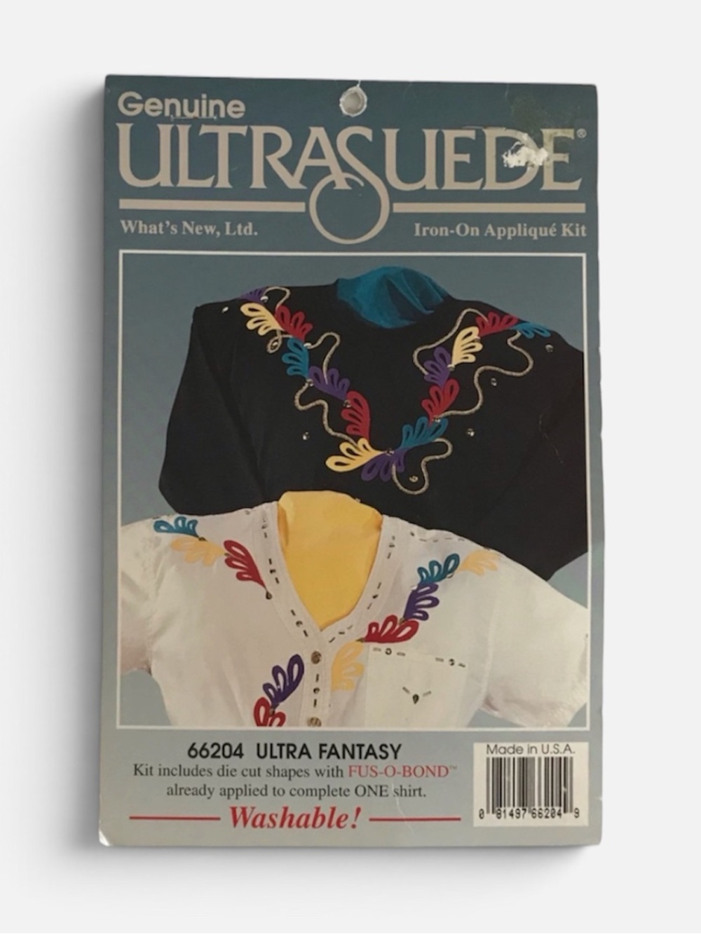 VTG UltraSuede Iron-On Appliqué Kit Ultra Fantasy 66204